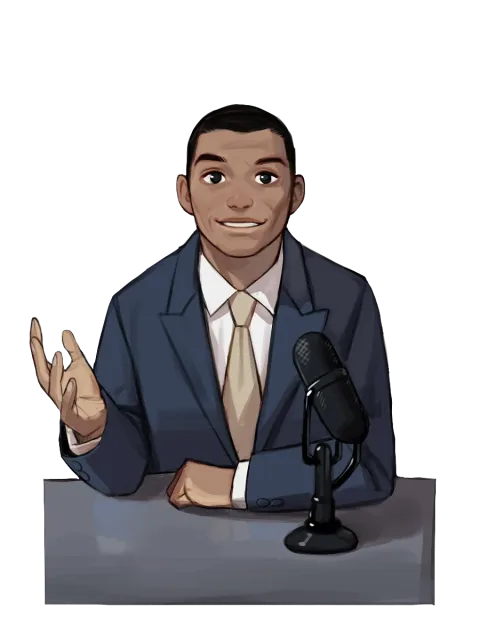 Newscaster John
